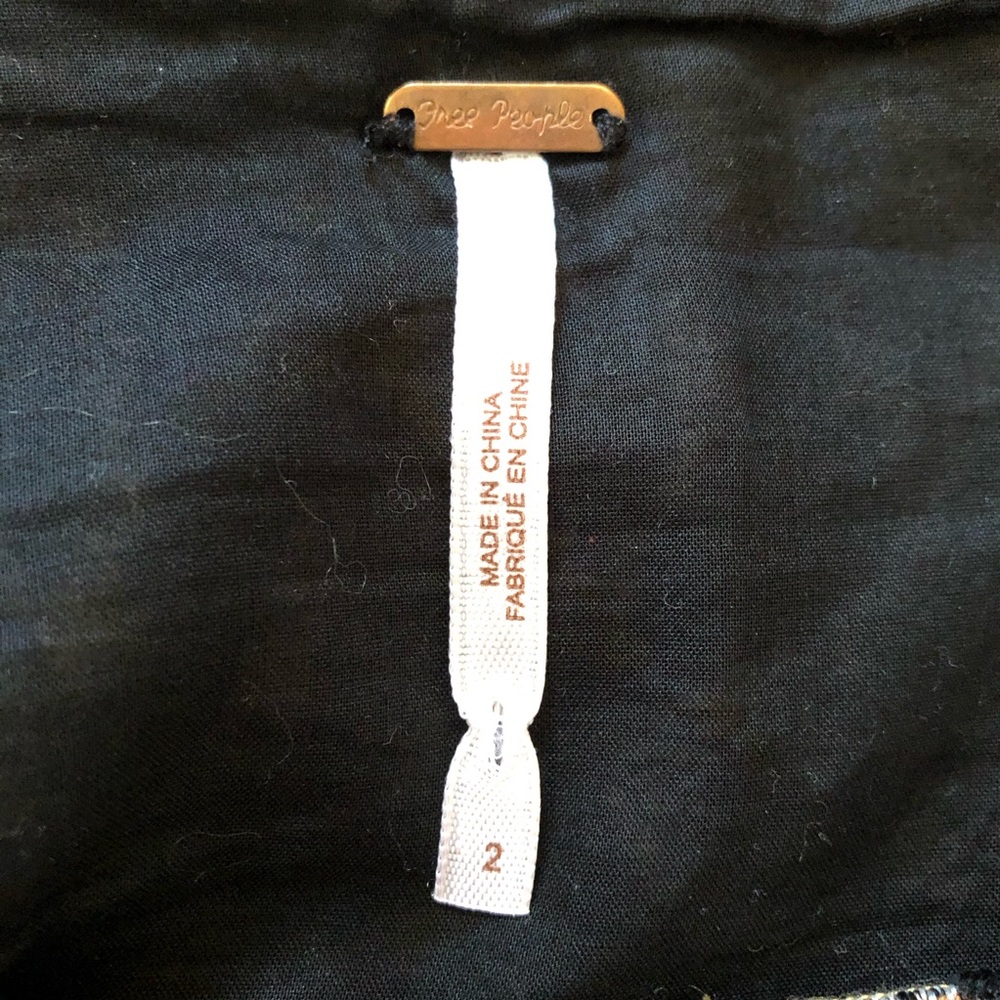 Free People Chenille Cheetah Skater Skirt - Picture 6 of 7